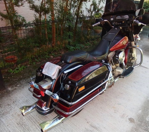 《実動》FLHTC☆EVO☆Harley-Davidson☆車検付R8.10迄☆ディラー車☆説明文を良く読んでください