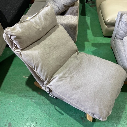 ?【無印良品/MUJI】1人掛け　ハイバックリクライニングソファ　１シーター　