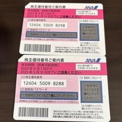 ANA 株主優待券