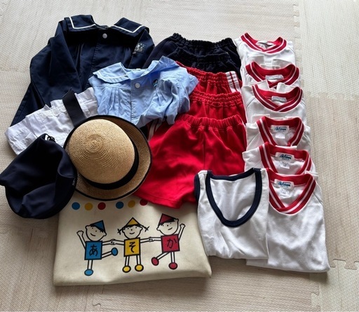 ★お譲り先決定★アソカ学園　園服　体操服他　中古 まとめ売り