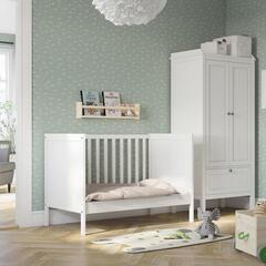 IKEA ベビーベッド マットレス付の画像