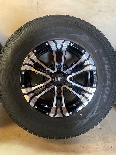 ナイトロパワーホイール4本　ハイエース