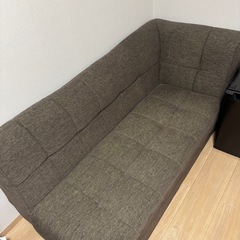 ニトリ　収納付きソファー ブラウン