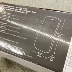 【店頭引き取り限定】コア CORE 自己膨張 キャンプ ベッド アウトドア イエロー グリーン 屋外 屋内 耐水性 エアベッドの画像