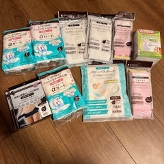 出産セット 骨盤ベルト、ニップルガード等