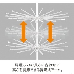 室内洗濯物干しの画像