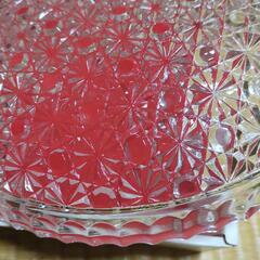 HOYA ガラス大皿　未使用の画像