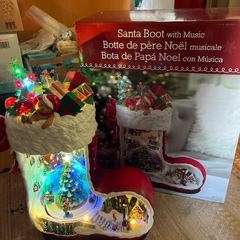 サンタブーツ クリスマスデコレーション