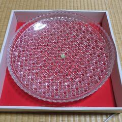 HOYA ガラス大皿　未使用の画像