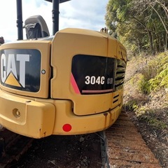 残り3日で受付終了　ユンボ　バックフォー　CAT304CCR の画像