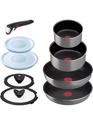 ティファール  鍋フライパン取って9点セット T-fal