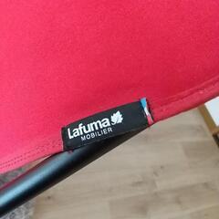 【期間限定価格】⑪Lafuma★バタフライチェア(赤)の画像