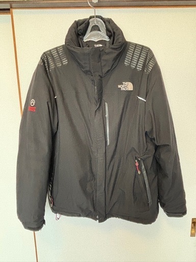 The North Face ブラックダウンジャケットインター付き