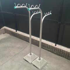 物干し竿　支柱　土台セット