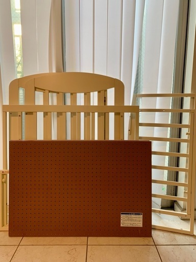 【美品】KATOJI ミニベビーベッド　60x90