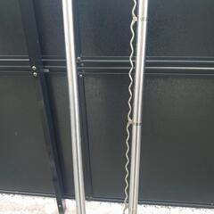 物干し竿　支柱　土台セットの画像