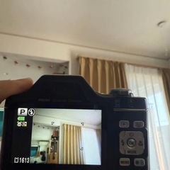 ペンタックス Pentax Digital I-10 ブラック バッテリー×2 カメラストラップ付 コンパクトデジタルカメラの画像