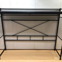 ニトリ ハンガーシェルフ ブラック【バジーナJY】　【糸島市内 ...