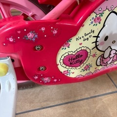 キティちゃん　自転車　12インチの画像