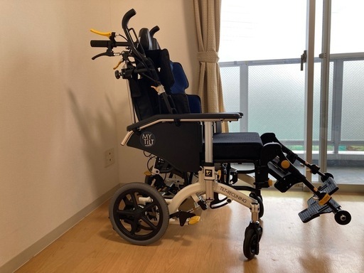 ティルト＆リクライニング車いす マイチルト・ミニ3D  松永製作所