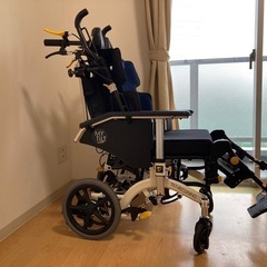 ティルト＆リクライニング車いす マイチルト・ミニ3D  松永製作所の画像