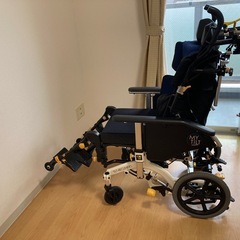 ティルト＆リクライニング車いす マイチルト・ミニ3D  松永製作所の画像