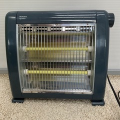 モリタ 電気ヒーター 2本ヒーター グレーMS-808EX
