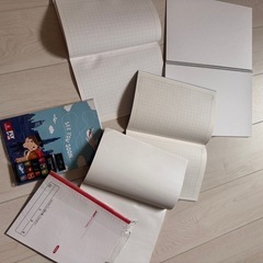 ノート、自由帳他の画像