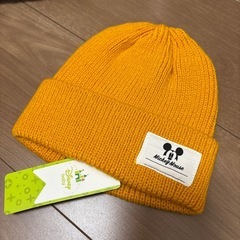 新品 ミッキー ニット帽