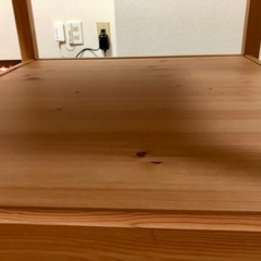 【訳あり本日中】【1,000円】IKEA HEMNES ヘムネス コーヒーテーブル ライトブラウンの画像