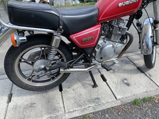 即乗り‼️乗って帰れます‼️スズキGN125H低走行実働‼️チェーン、タコ