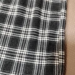 ブラックチェックタイトスカート Sサイズの画像