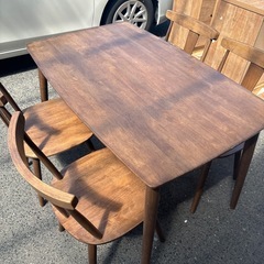 ダイニングセット⭐︎イス4脚の画像