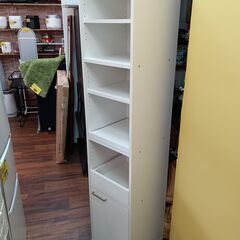 スリムキッチンシェルフ　スライドレール　食器棚　カップボード　キ...