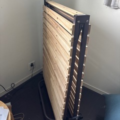 シングル　すのこベットの画像
