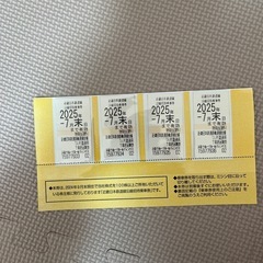 近鉄株主優待　鉄道乗車券　　7月末期限