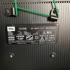 テレビ　32型　tcl 32s5400の画像