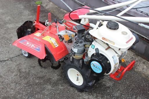 管理機・耕運機　ヤンマー　HK3　二輪　ネギや溝切り　うね立てに　土あげ 管理機・耕運機 ヤンマー HK3 二輪 ネギや溝切り うね立てに 土あげ