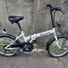 B655 折り畳み自転車★STAIR ★6段変速★20インチの画像