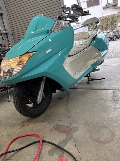 ヤマハ マグザム ビックスクーター ティファニーブルー