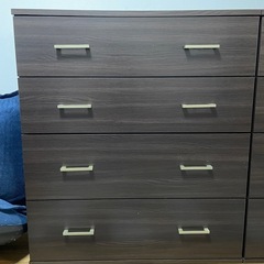 ニトリ チェスト クローネ9080 ブラウン タンス 収納家具 2個