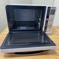 【取引者様決定】通電・動作確認OK　HITACHI  日立オーブンレンジ　MRO-TF6  2018年製の画像