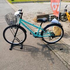FANTASISTA 24インチ 子供用自転車　F21385531 グリーン【浜村鹿野温泉ICから3分 買取本舗、 宮本リサイクル 営業時間9～19時 定休日水曜のみ←連絡できませんm(_ _)m】　 　の画像