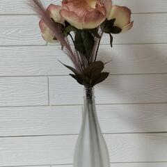 🌱80cmフェイクフラワー/花瓶付き（造花植物）🌱の画像