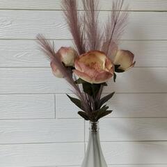 🌱80cmフェイクフラワー/花瓶付き（造花植物）🌱の画像