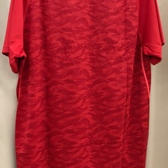 UNDER ARMOUR 半袖カットソー/赤/3XLの画像