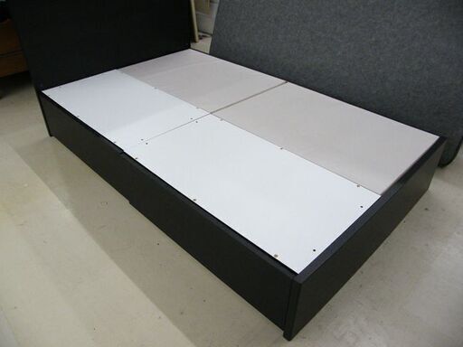 セミダブルベッド 引き出し付き マットレス付き ブラウン ベッド 寝具 家具 札幌市厚別区 厚別店