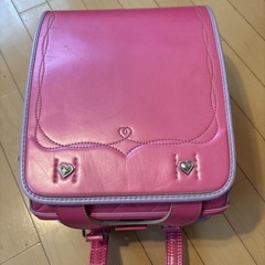 ニトリ　中古ランドセル　ピンク