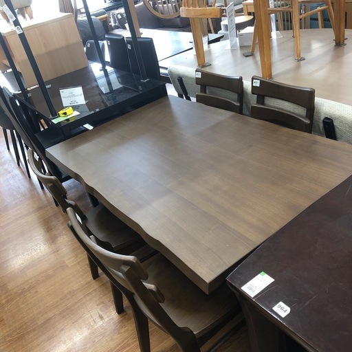 ユートップ　ダイニング5点セット　FRT1354.1352 タモ材　アウトレット品　Forest ブラウン【取りに来れる方限定】