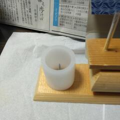 新品　お墓参り用　ご灯明台の画像